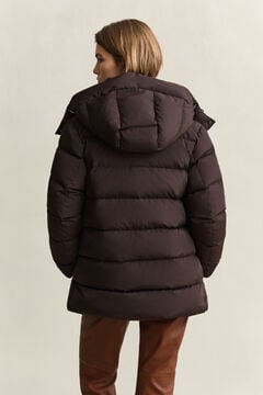 Mid Down Jacket — DEEP BROWN 2