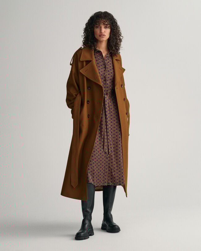 Slim Fit Geometric Shirt Dress