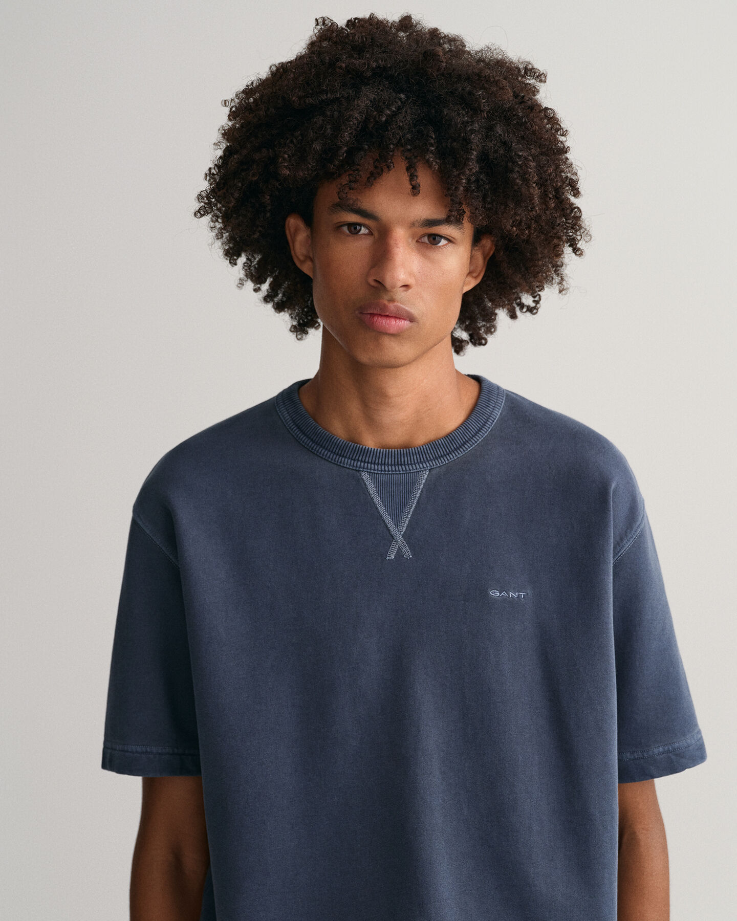 Sunfaded Short Sleeve Sweatshirt