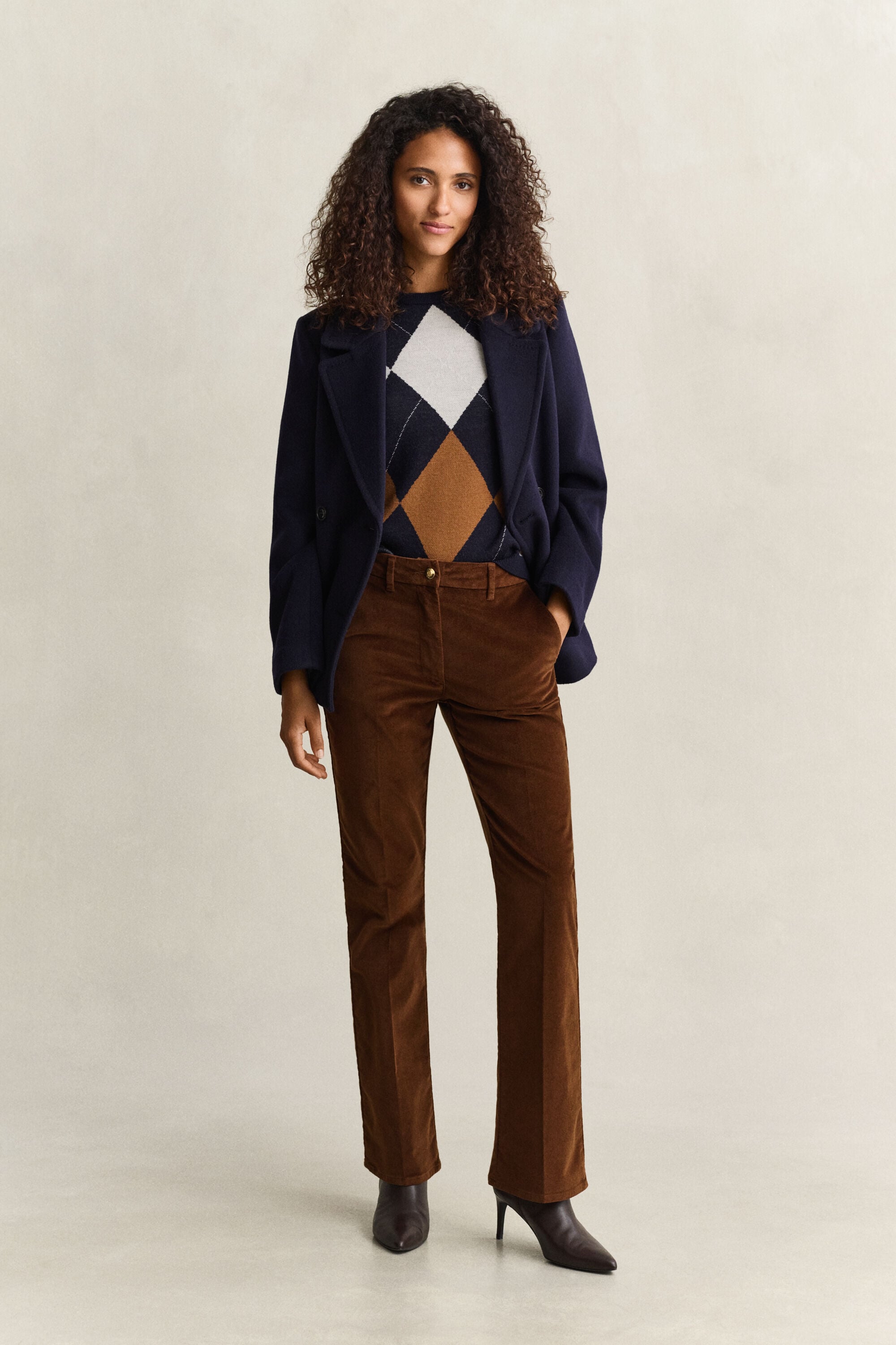 Flared Velvet Pants