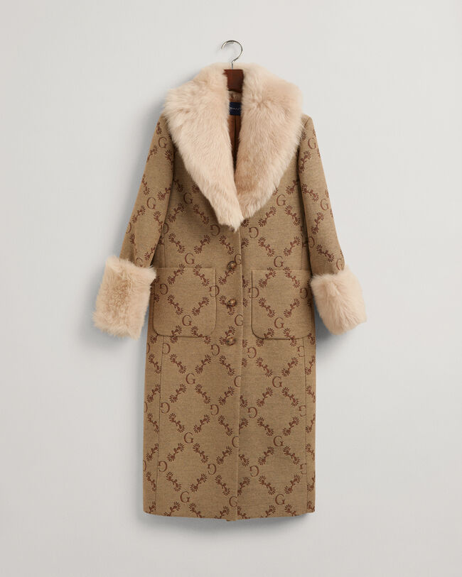 G Monogram Jacquard Coat
