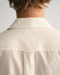 Relaxed Fit Cotton Silk Shirt