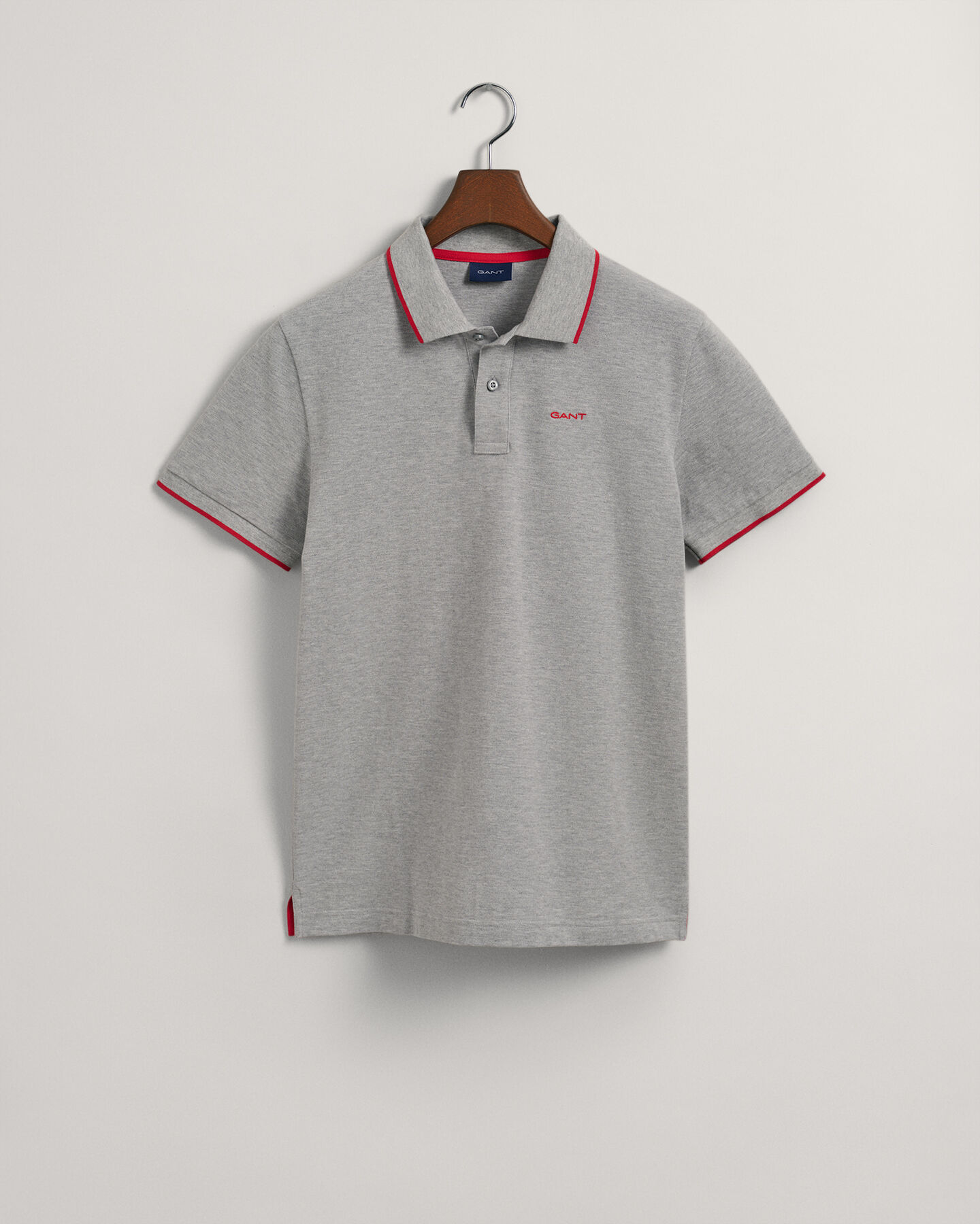 Contrast Tipped Piqu&eacute; Polo Shirt