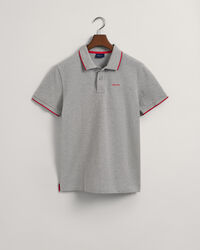 Contrast Tipped Piqu&eacute; Polo Shirt