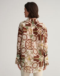 Relaxed Fit American Luxe Cotton Silk Shirt