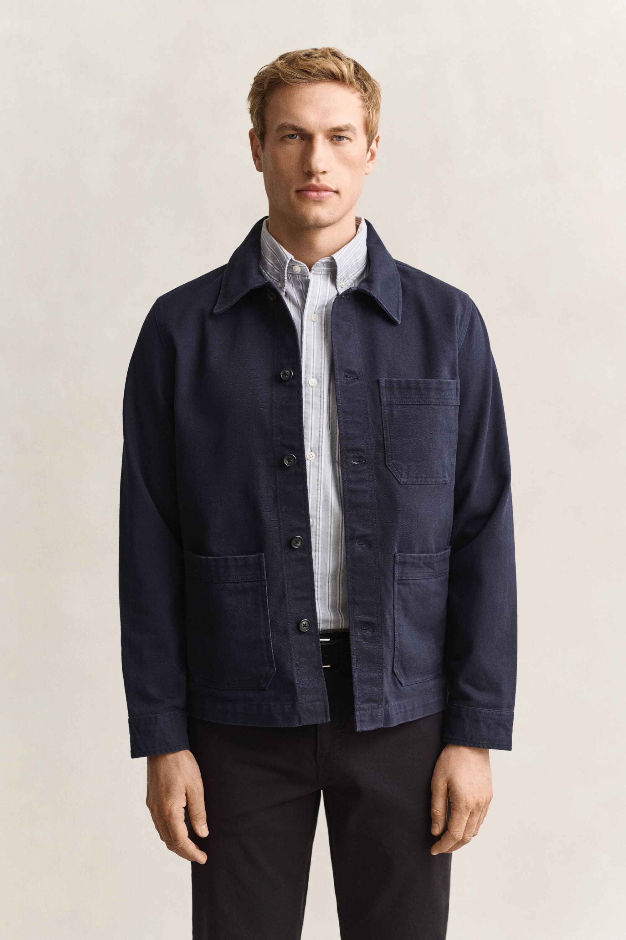 Brushed Twill Overshirt