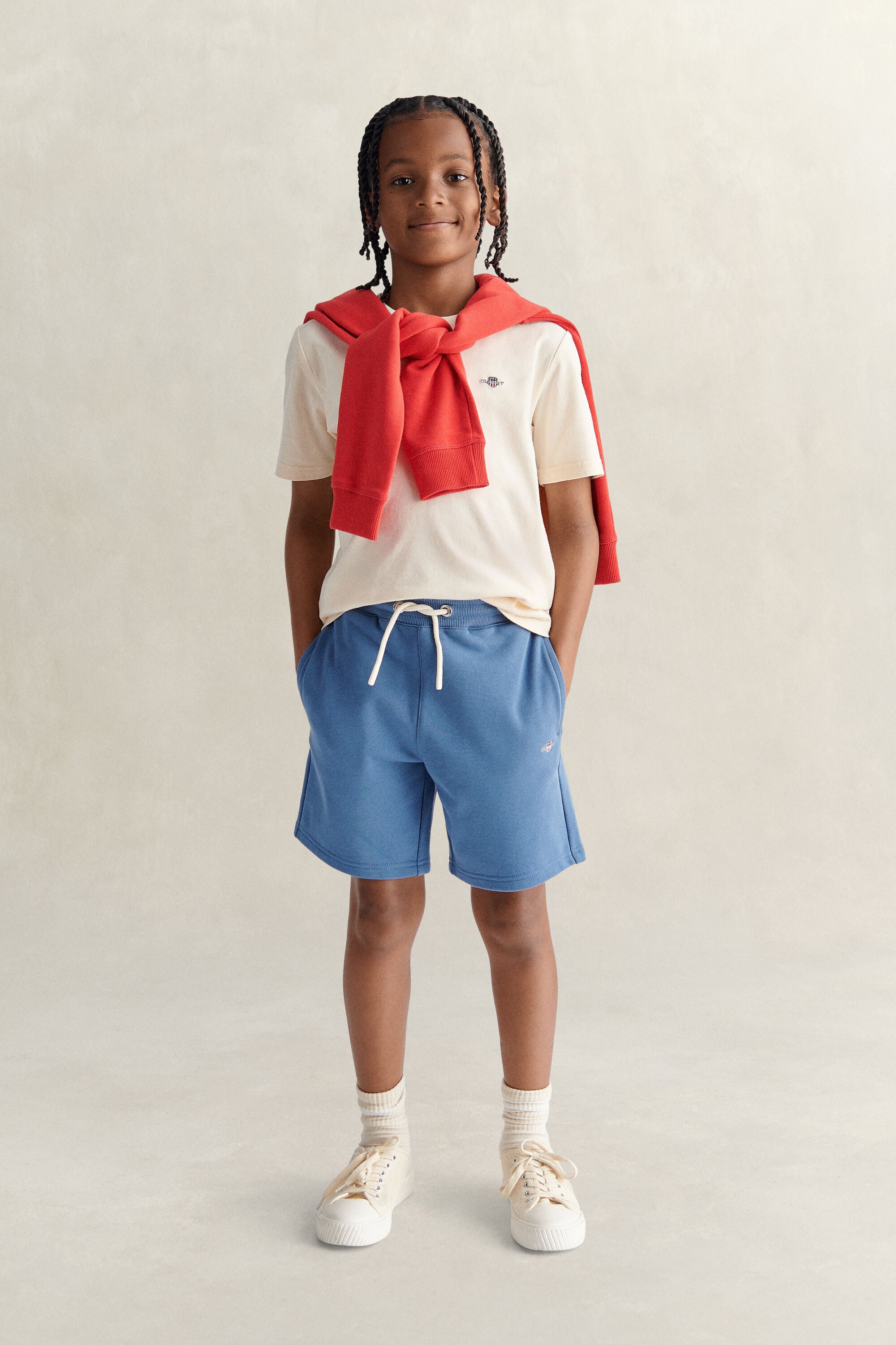 Teen Boys Shield Sweatshorts — SALTY SEA
