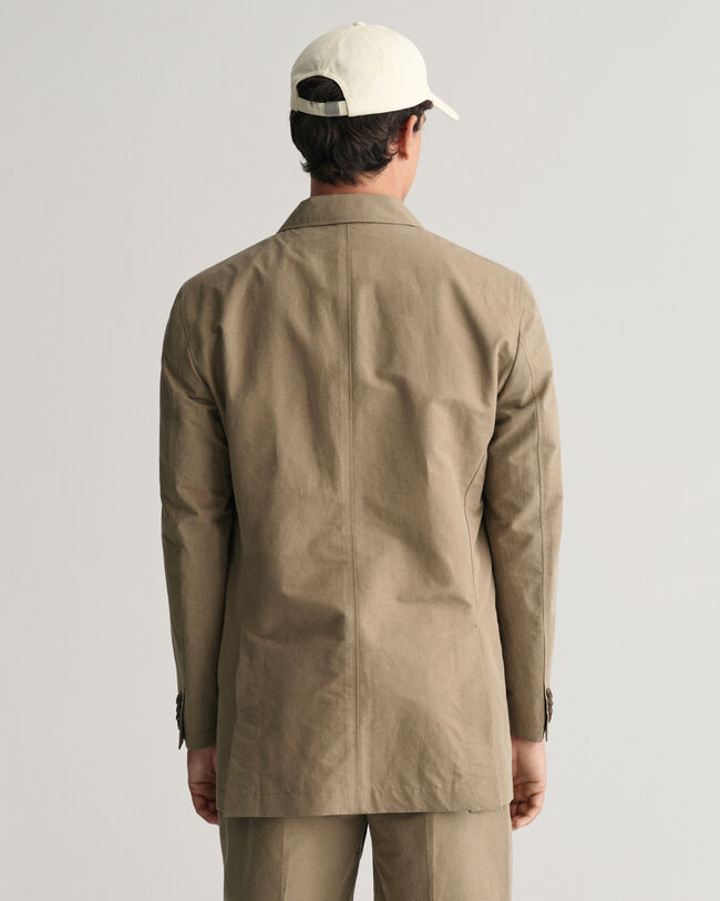 Oversized Double Breasted Safari Suit Blazer