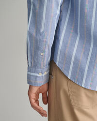 Regular Fit Striped Archive Oxford Shirt 