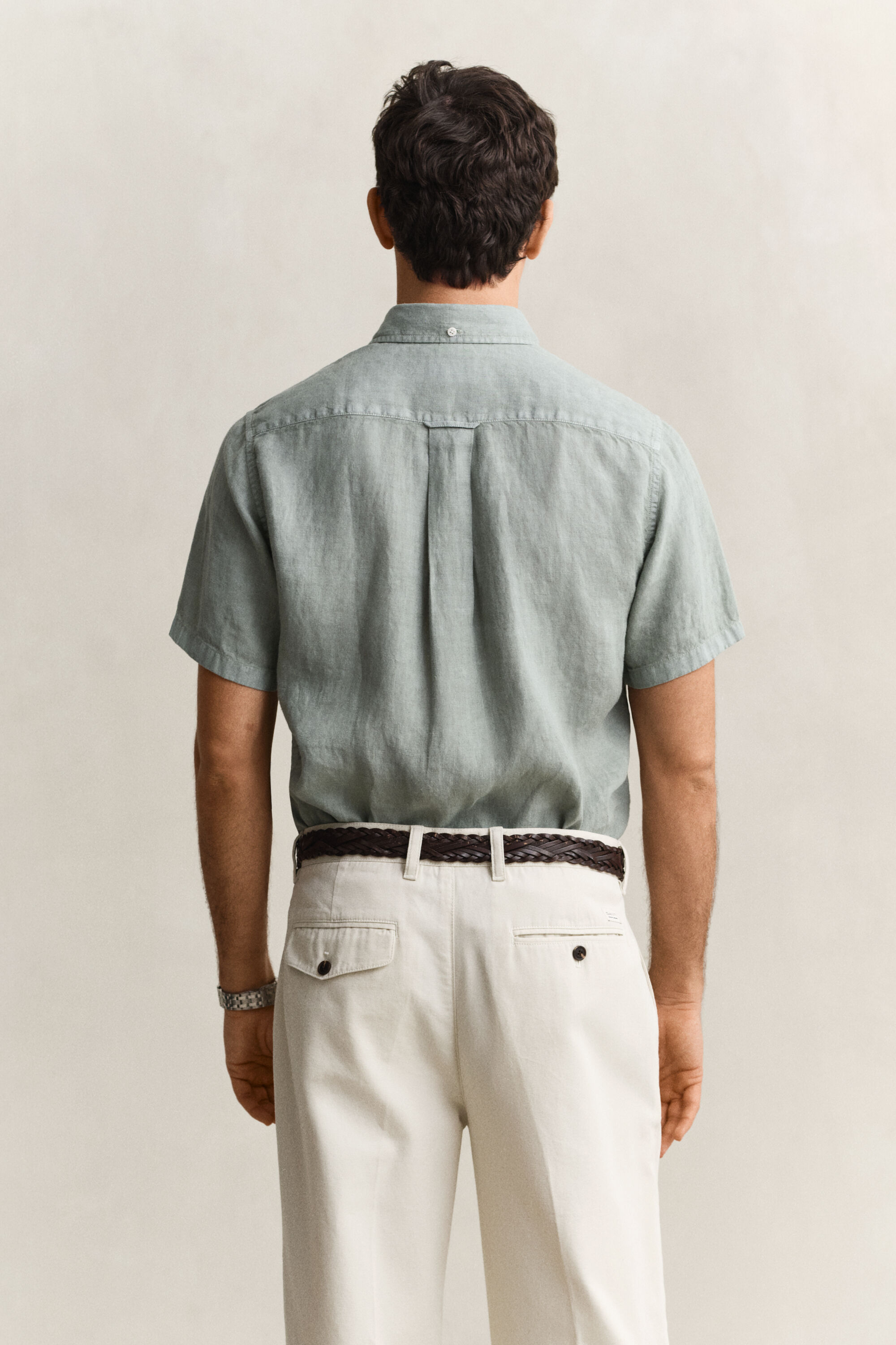 Short Sleeve Linen Shirt