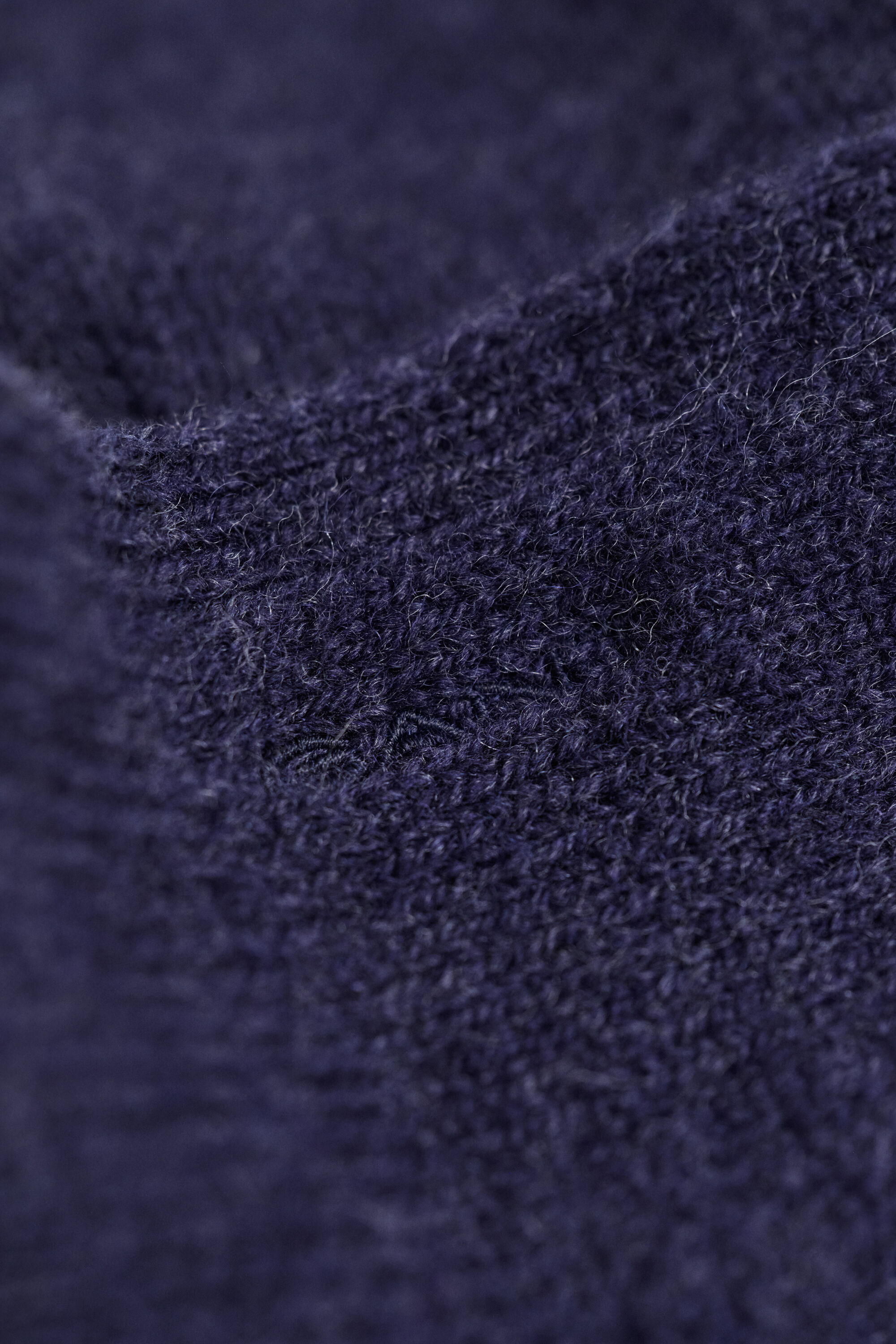 Wool Cashmere Triangle Scarf