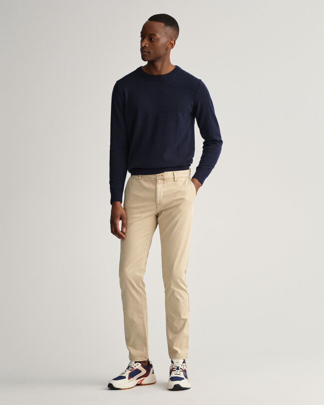 Molsey Extra Slim Fit Brushed Chinos
