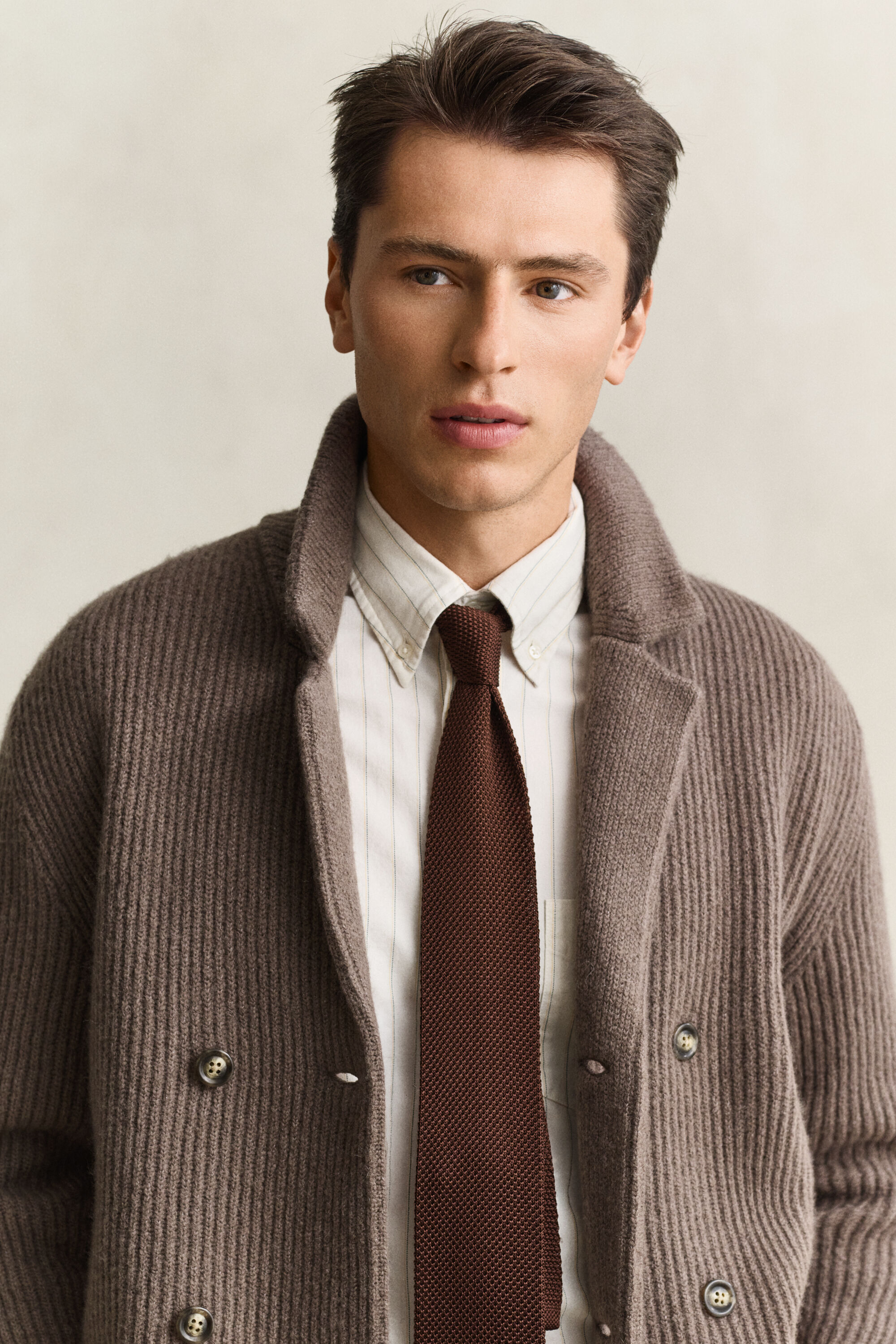 Knitted Blazer Cardigan
