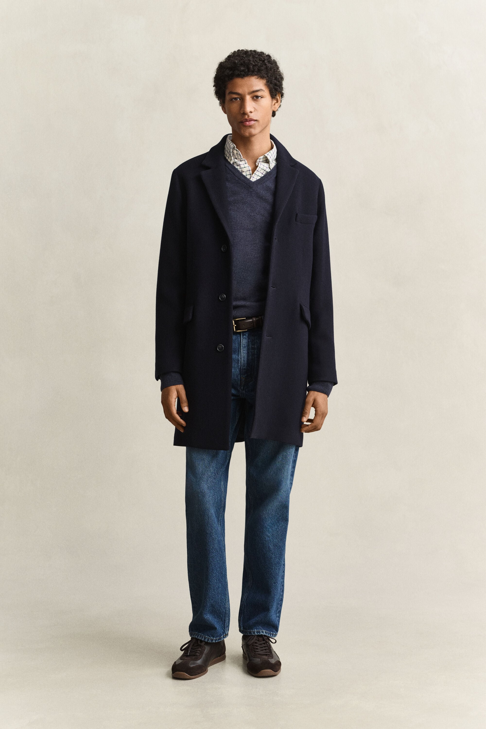 Lambswool V-Neck Sweater