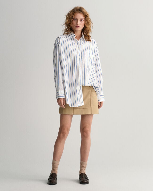 Oversized Striped Shirt