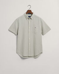 Regular Fit Seersucker Short Sleeve Shirt