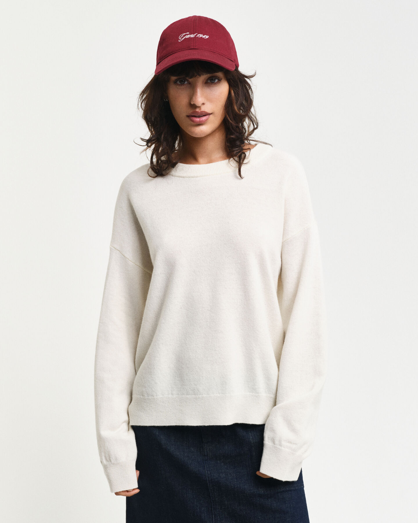 Super Fine Lambswool Crew Neck Sweater