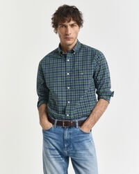 Regular Fit Checked Classic Poplin Shirt