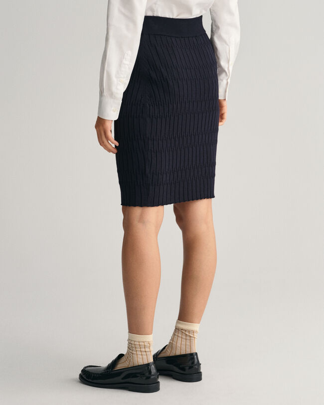 Textured Knit Skirt