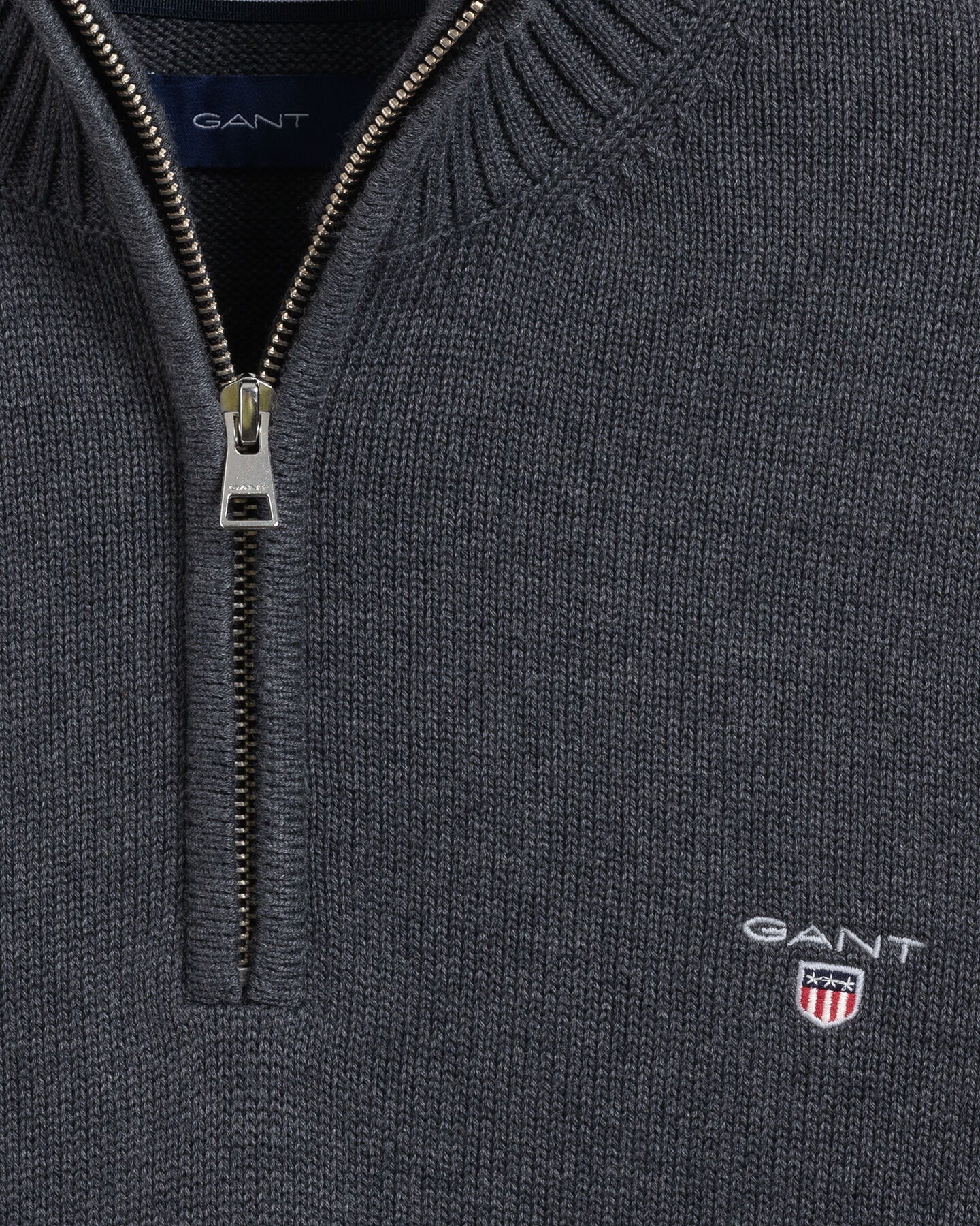 Casual Cotton Half-Zip Sweater