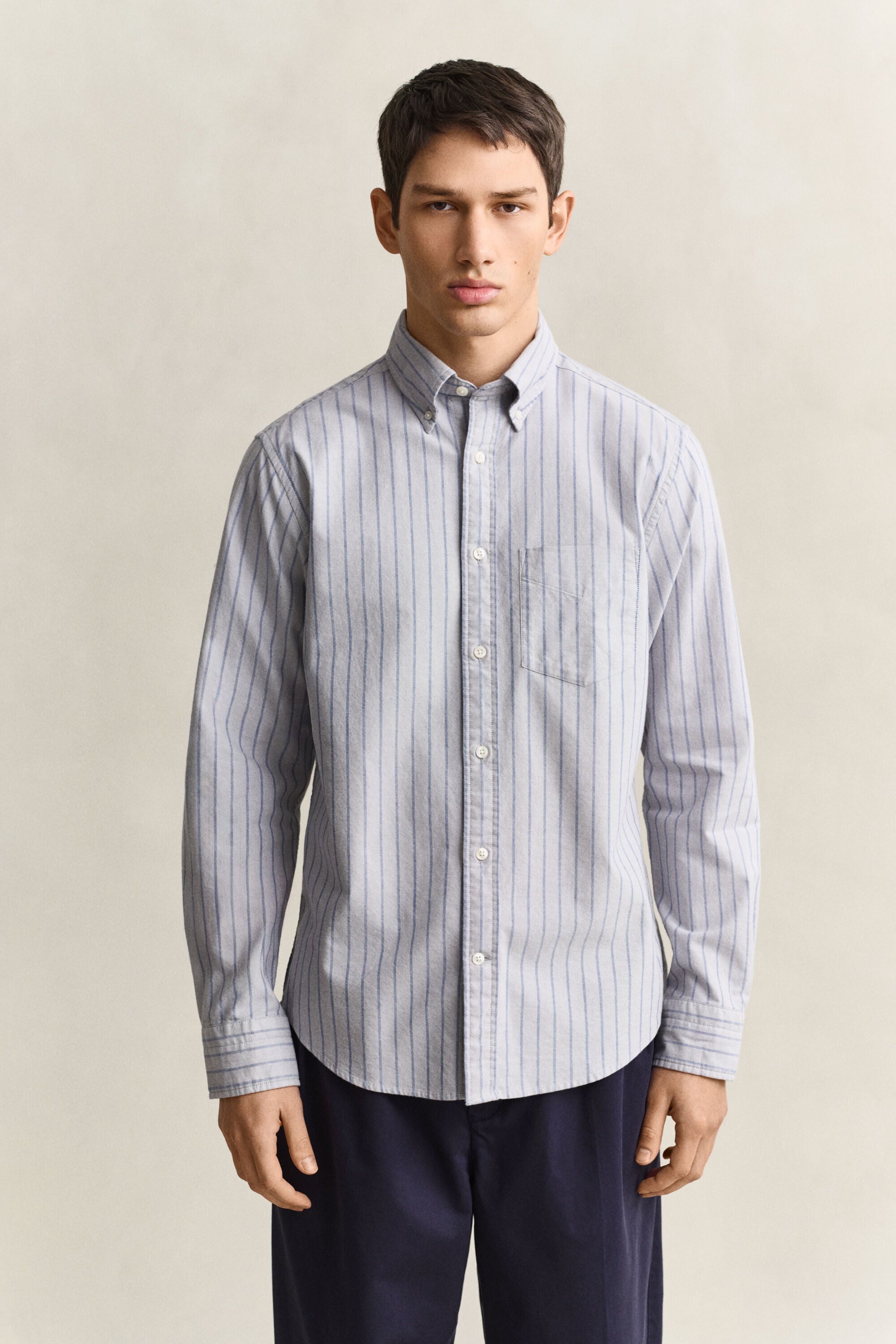 Striped Classic Oxford Shirt