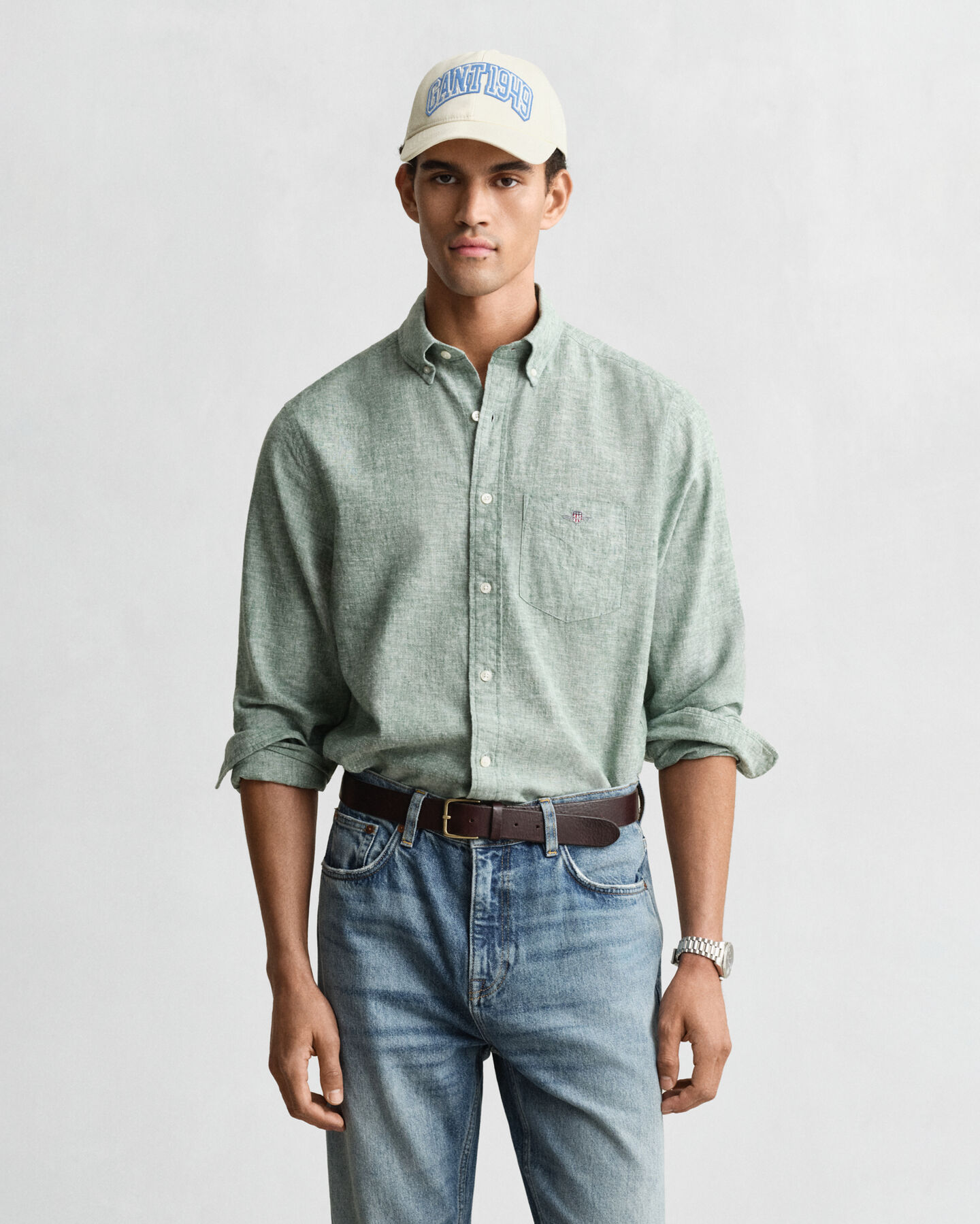 Regular Fit Cotton Linen Shirt