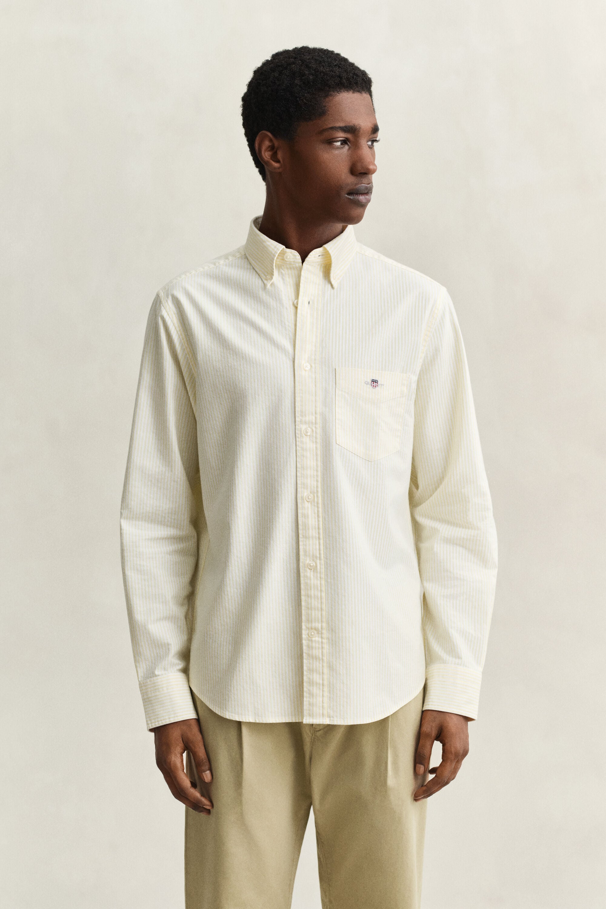 Banker Stripe Classic Oxford Shirt