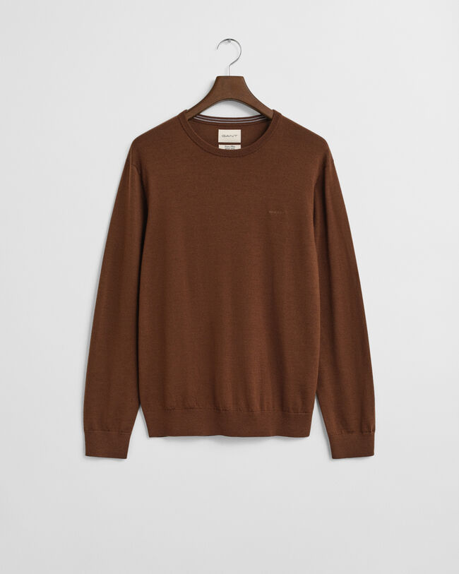 Merino Wool Crew Neck Sweater