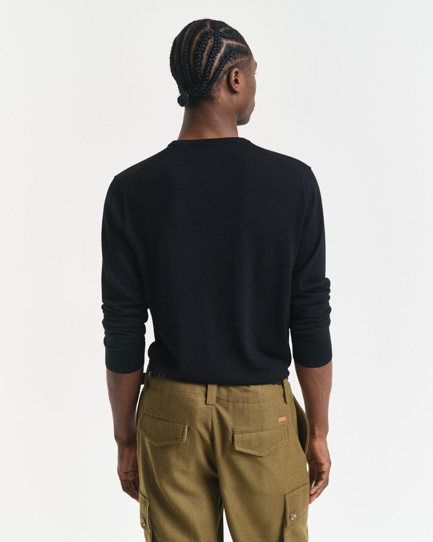 Merino Wool Crew Neck Sweater