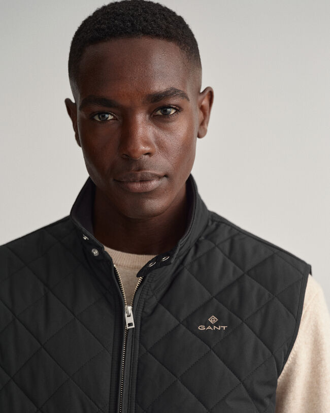 Quilted Windcheater Vest