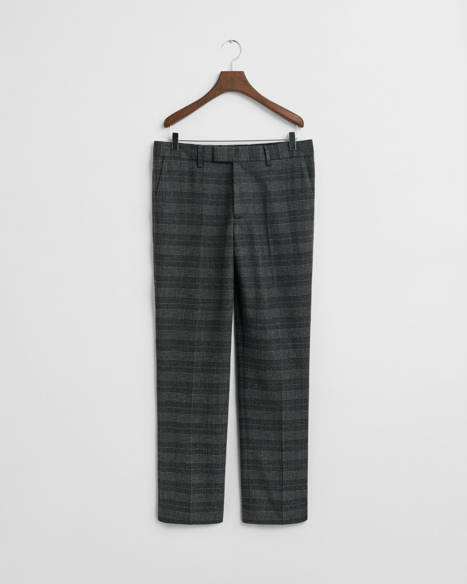 Slim Fit Glen Check Suit Pants