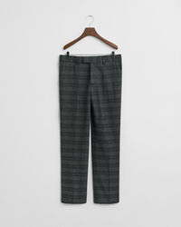 Slim Fit Glen Check Suit Pants