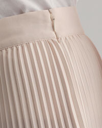 Stripe Pleated Skirt