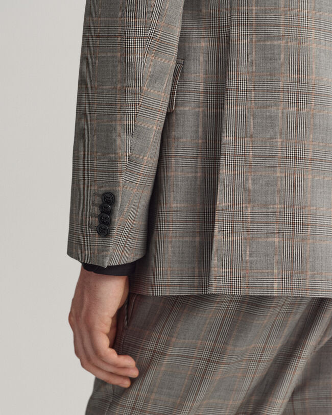 Glen Check Suit Blazer