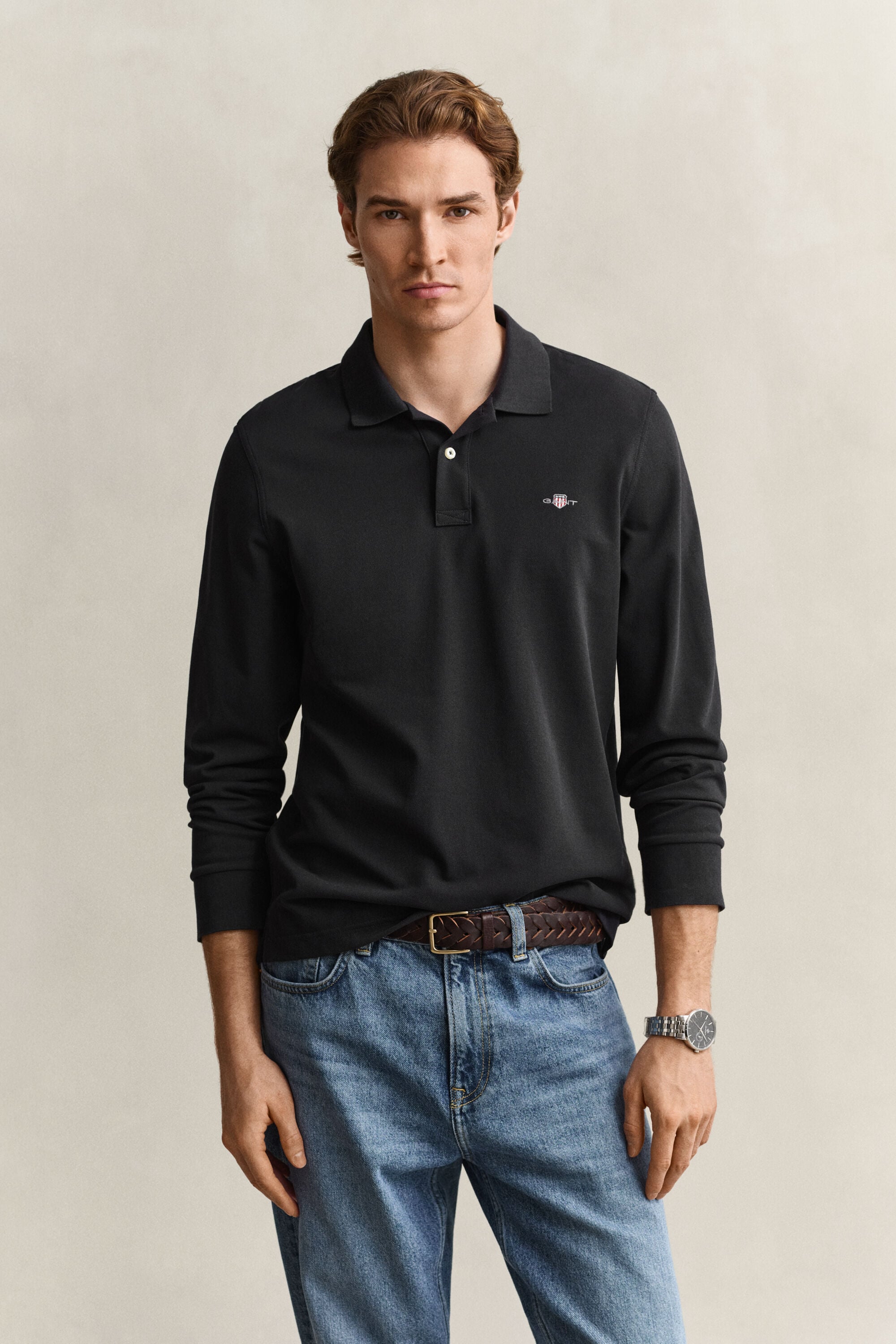 Long Sleeve Polo Shirt