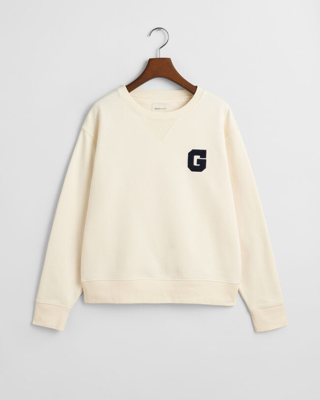 G Badge Crew Neck Sweatshirt