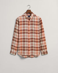 Regular Fit Linen Madras Shirt