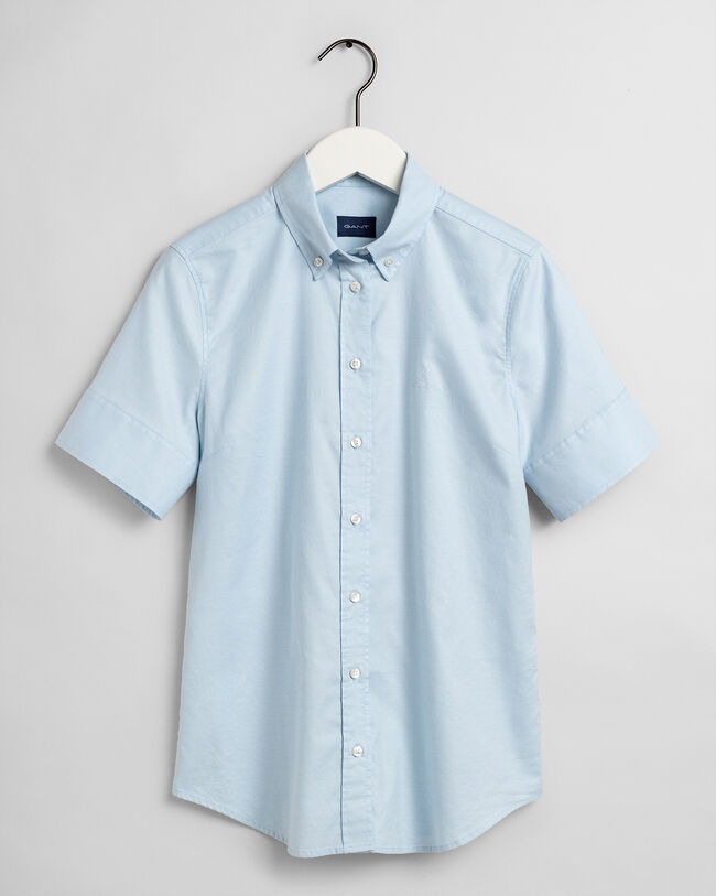 Short Sleeve Stretch Oxford Shirt