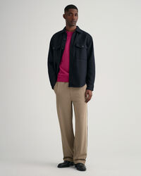 Brushed Wool Crew Neck Sweater