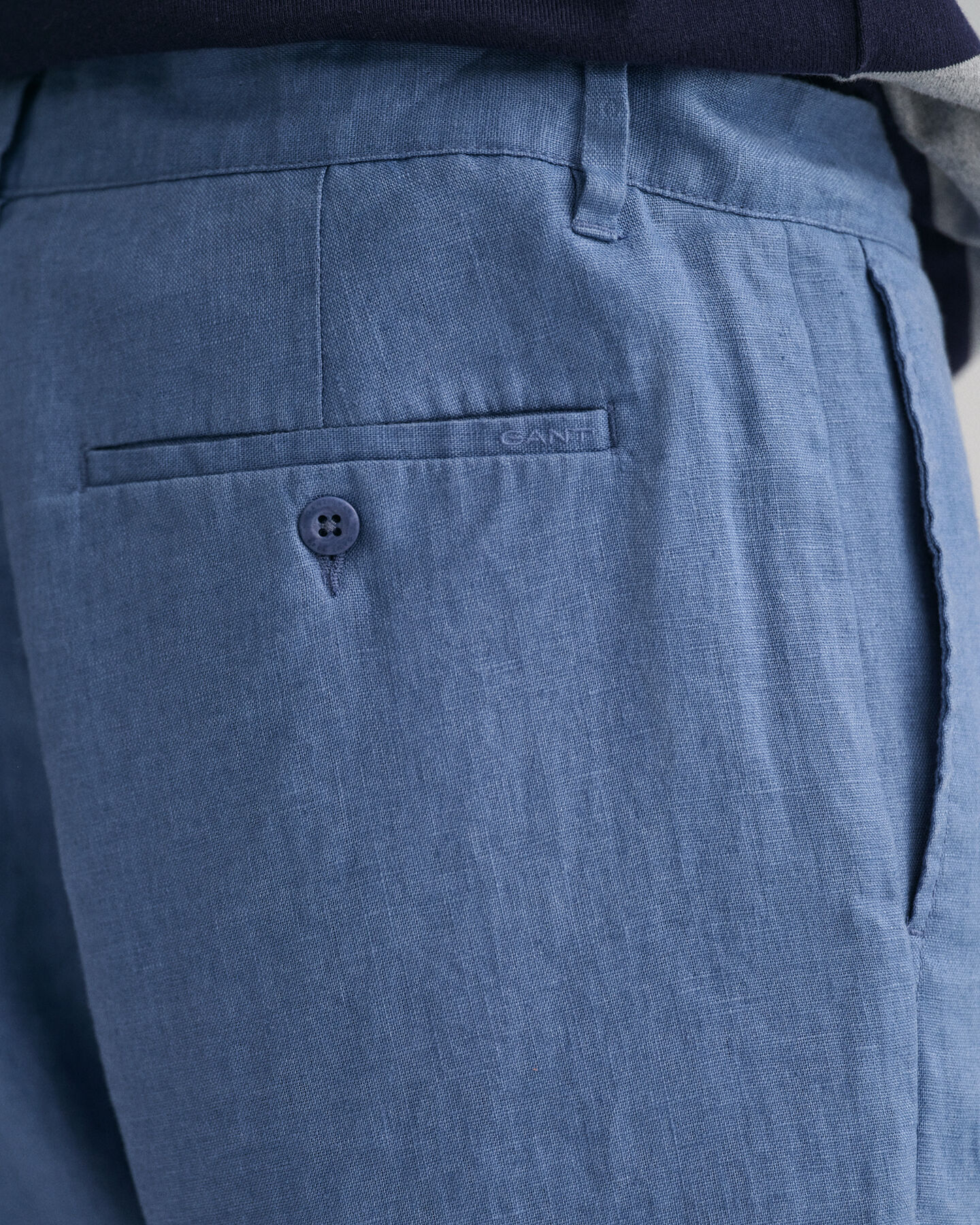 Relaxed Fit Linen Drawstring Shorts