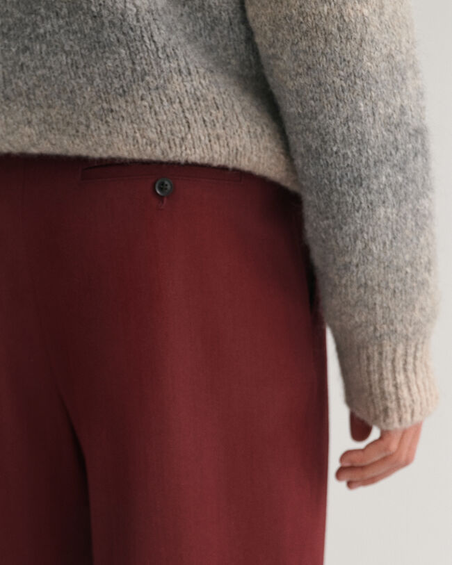 Wool Twill Suit Pants