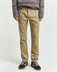 Regular Fit Soft Twill Jeans