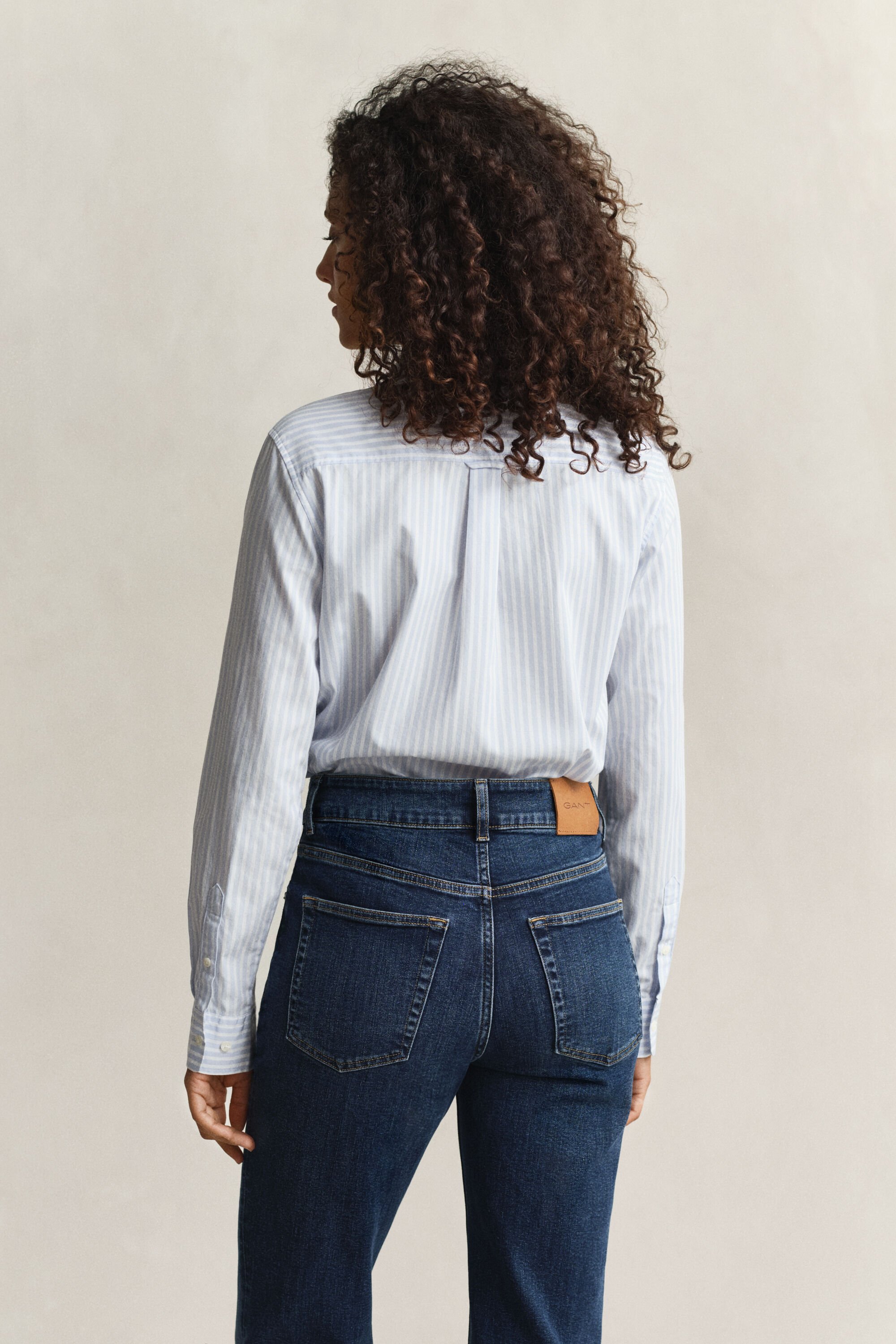 Regular Fit Classic Striped Poplin Shirt
