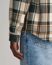 Checked Heavy Twill Overshirt