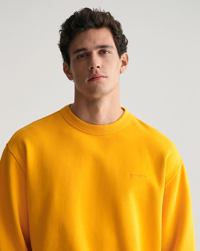 GANT Logo Crew Neck Sweatshirt
