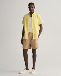 Regular Fit Short Sleeve Broadcloth Shirt