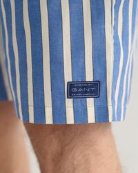 Oxford Stripe Pajama Shorts