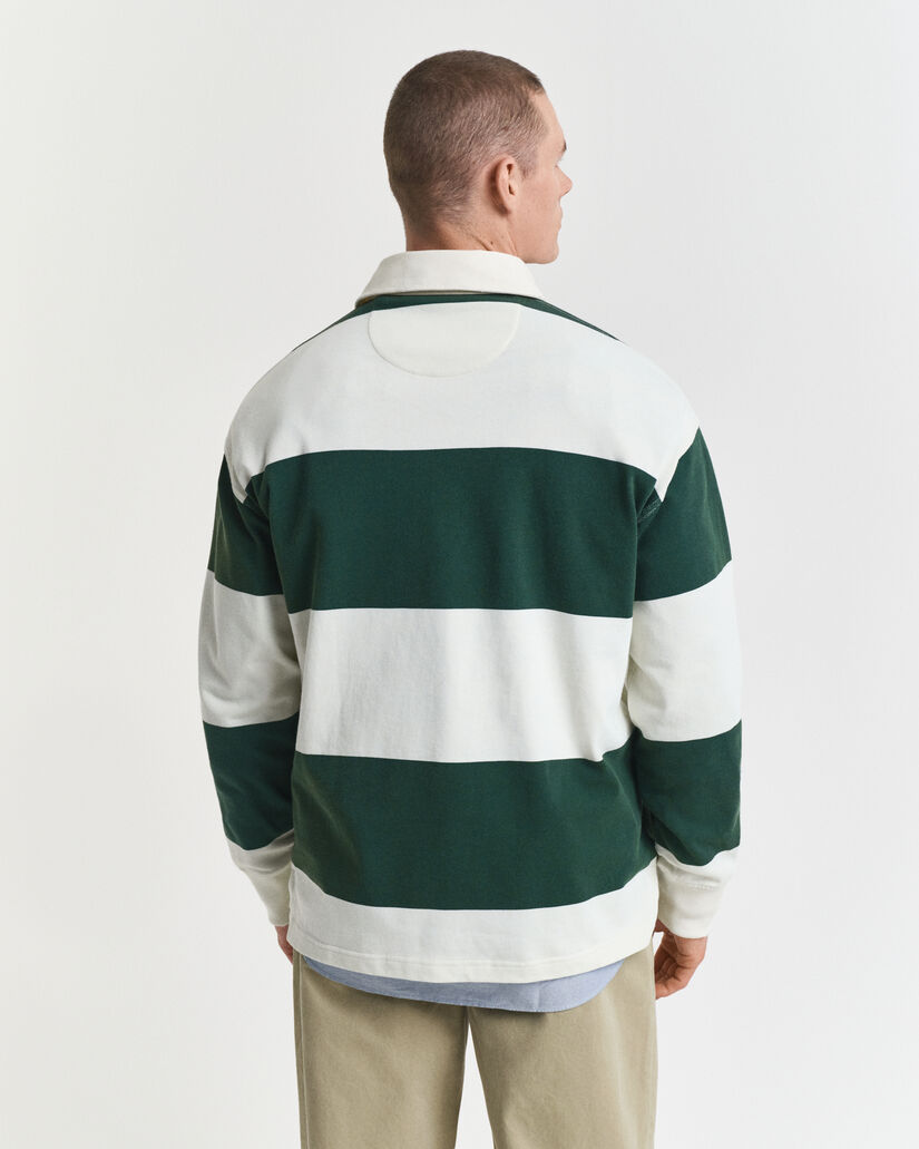 Block Striped Heavy Rugger
