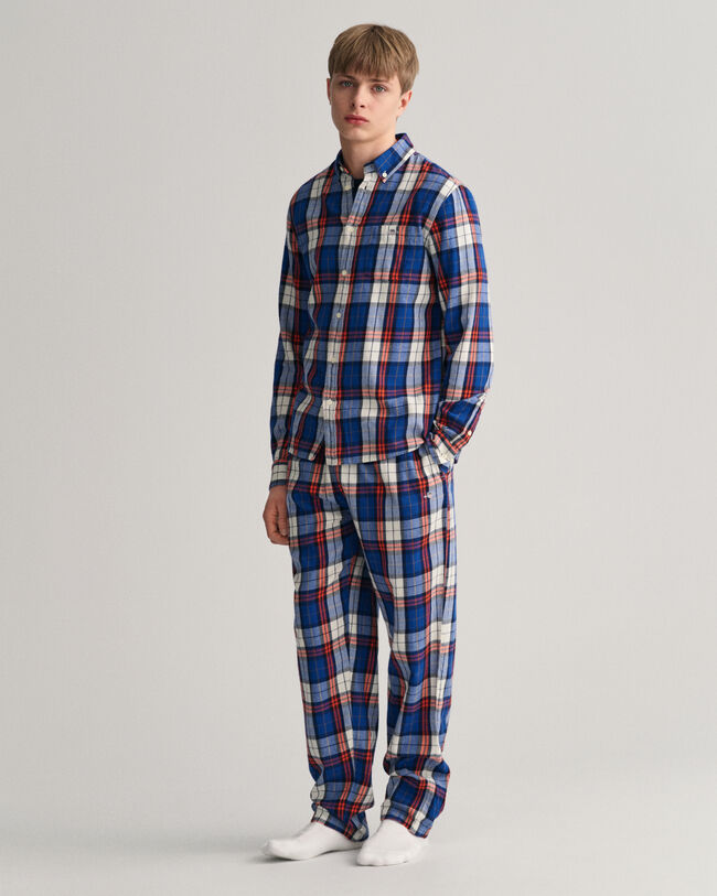 Teen Boys Regular Fit Checked Flannel Shirt
