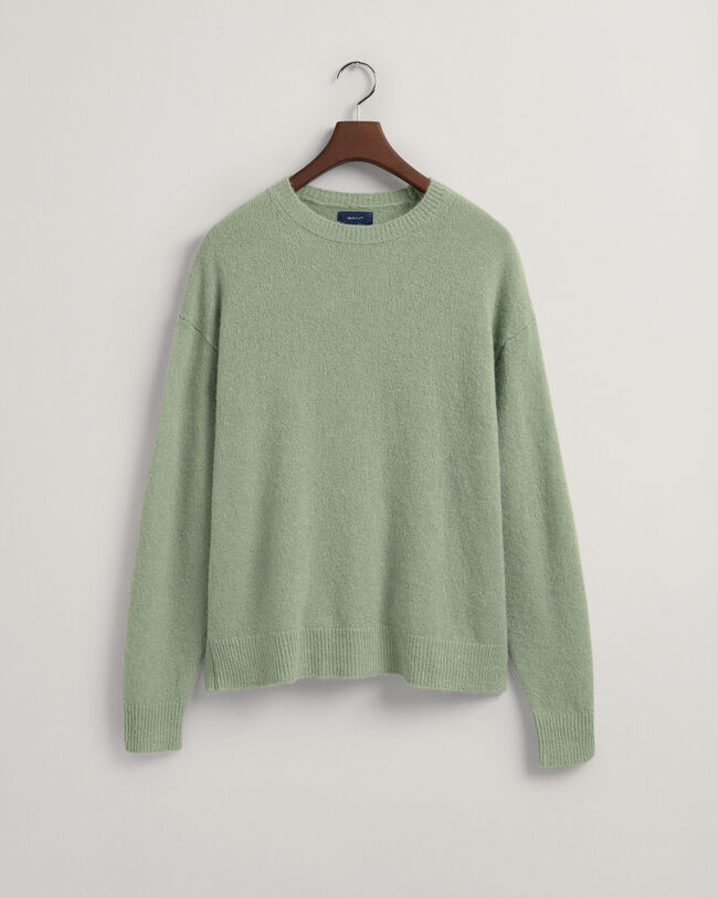 Alpaca Blend Crew Neck Sweater